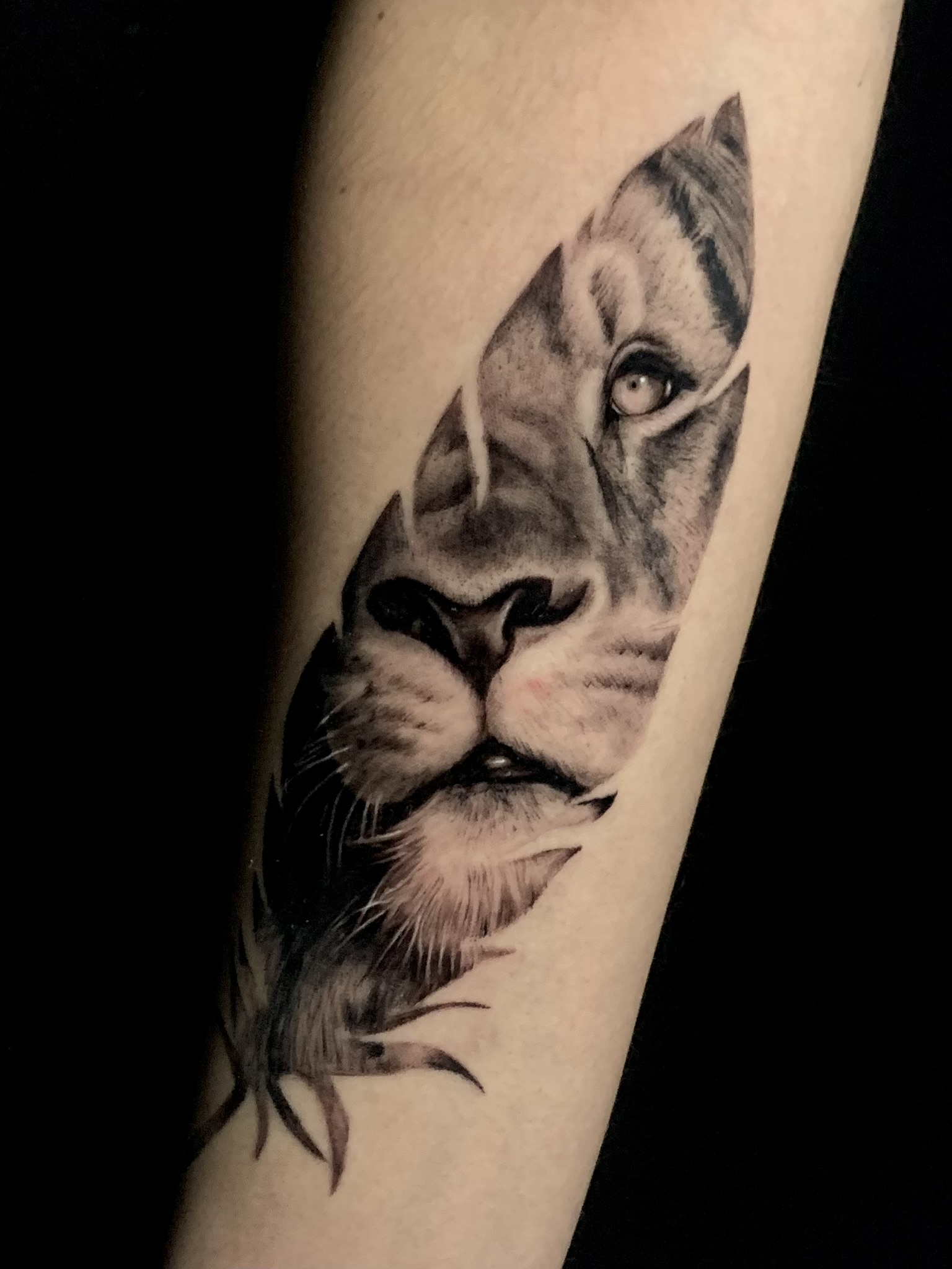 Black & gray realism — lavoro 20, Carlitos Junior Ink Roma